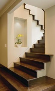 focal point on stairs