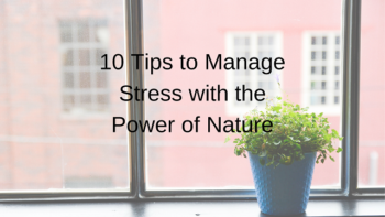 10 Tips to manage stress